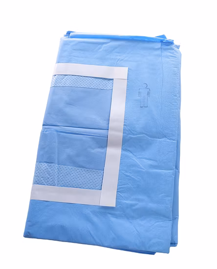 Disposable Sterile Surgical Pack Laparoscopy / Pelviscopy Drape