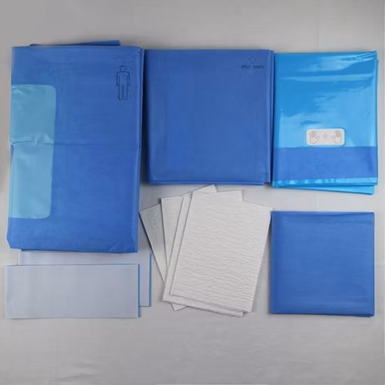 Disposable Nonwoven Sterile General Universal Adhesive Surgical Drape