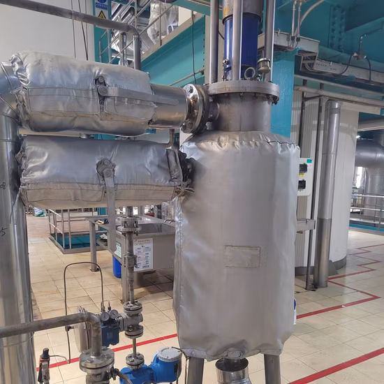 Acid and Alkali Resistance Equipment Heat Insulation Cover with Fiberglass Cloth